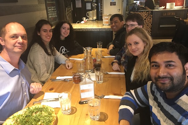 Lunch at The Express, April 2018