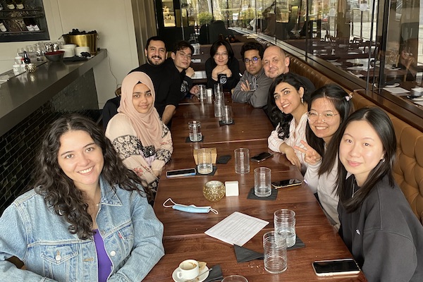 Lunch at Kamoosh Bistro, May 2022