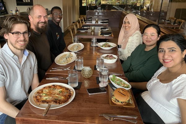 Lunch at Kamoosh Bistro, October 2023