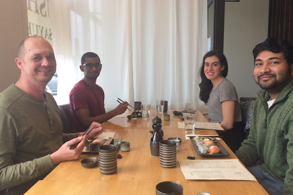 Lunch at Sushi Masayuki, November 2018