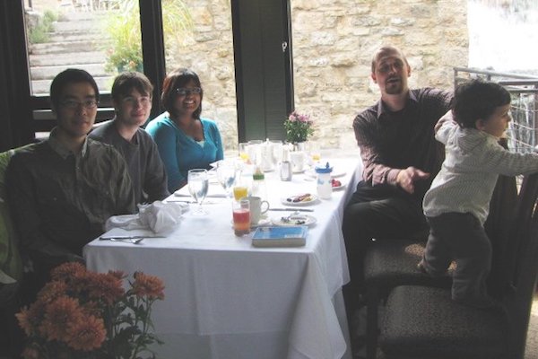 Brunch at the Anchaster Old Mill, Fall 2009